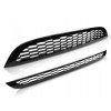 GRILL MINI COOPER 01–06 R50 / R53 S TYPE LESKLÝ ČERNÝ