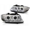 SVĚTLA PRO BMW E90/E91 2009–2011 HID DRL CHROM LED