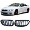 Mřížka chladiče BMW E63 2004–2010, styl M, lesklá černá