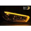 REFLEKTORY PRO VW SCIROCCO 2008–2014, CHROMOVANÉ LED
