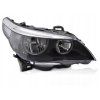 SVĚTLO PRO PRAVOU STRANU – REFLEKTOR BMW E60 E61 2003–2007 ČERNÝ