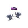 SADA ELEKTRICKÝCH ZRCÁTEK PRO BMW 5 E60 E61 2003–2010