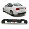 Zadní difuzor BMW 3 E90 E91 05-11 MATT BLACK LED