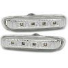 LED boční směrovky BMW E46, chrom