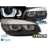 SVĚTLA BMW X1 E84 8/12–01/14 ČERNÁ LED TYP U D1S D