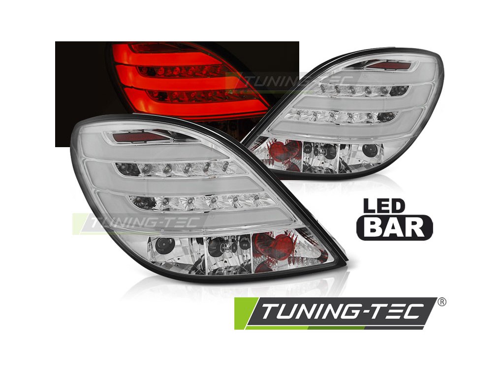 PEUGEOT 207 3D/5D 05.06-06.09 CHROMOVÁ LED LIŠTA