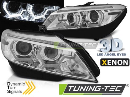 XENONOVÉ SVĚTLOMETY LED DRL CHROM SEQ pro BMW Z4 E89 09-13