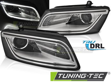 SVĚTLOMETY PRAVÉ DRL CHROMOVANÉ PRO AUDI Q5 08.12-17