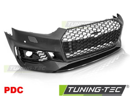 FRONT BUMPER SPORT BLACK PDC fits AUDI A5 16-19