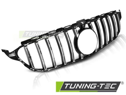 MŘÍŽKA SPORTOVNÍ ČERNÁ CHROMOVÁ pro MERCEDES W205 18-