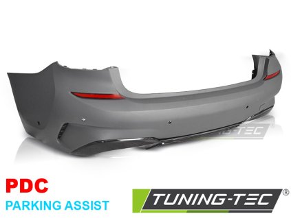 ZADNÍ NÁRAZNÍK PERFORMANCE STYLE PDC GLOSSY ČERNÝ AP - [ ]-- [ ]- pasuje na BMW G20 19-22