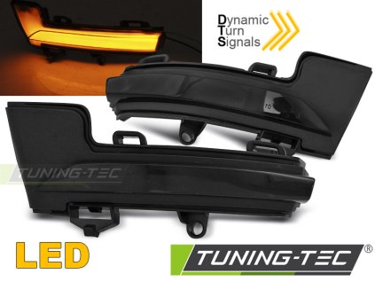 SIDE DIRECTION IN THE MIRROR SMOKE LED SEQ fits  SKODA OCTAVIA III 12-20