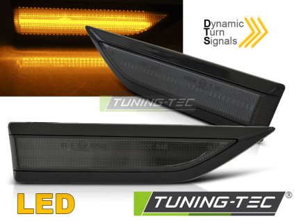 SIDE DIRECTION SEQ BLACK SMOKE fits VW CADDY 15-