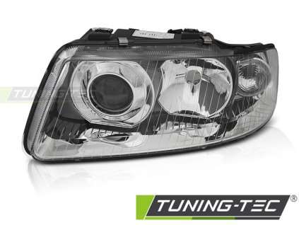 HEADLIGHT CHROME LEFT SIDE TYC fits AUDI A3 8L 00-03
