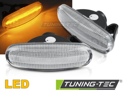 FIAT PUNTO / PANDA / STILO / IDEA / LINEA / MULTIPLA WHITE LED SEQ