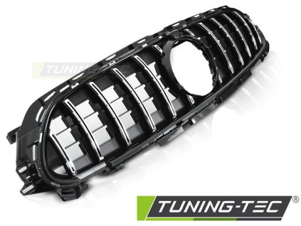 MASKA SPORTOVNÍ CHROMOVÁ ČERNÁ PRO MERCEDES W213 SPORT 20-23