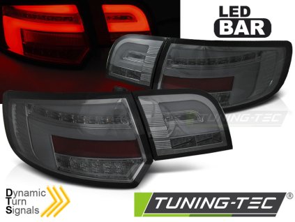 ZADNÍ LED SVĚTLA SMOKE SEQ pro AUDI A3 8P 5D 03-08