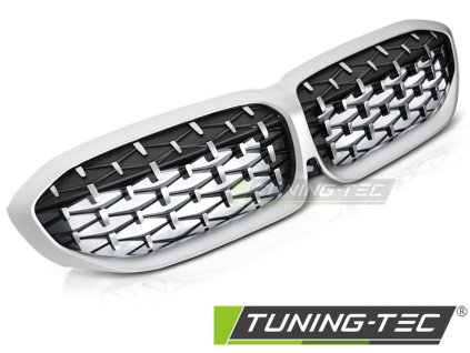 GRILLE DIAMOND SILVER fits BMW G20/G21 19-22