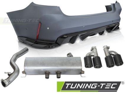 ZADNÍ NÁRAZNÍK G80 PERFORMANCE STYLE S VÝFUKEM PRO BMW G20 19-22