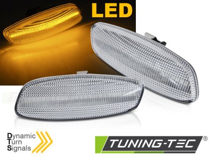 SIDE DIRECTION IN THE MIRROR WHITE LED SEQ fits PEUGEOT 207 308 3008 5008 CITROEN C3 C4 C5