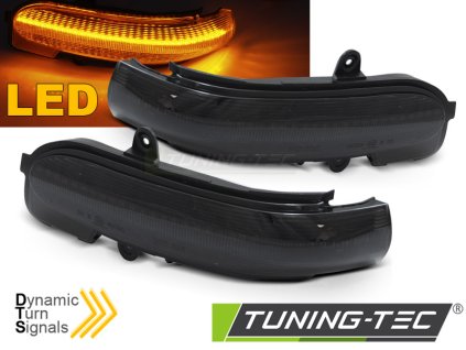 SIDE DIRECTION IN THE MIRROR SMOKE LED SEQ fits  MERCEDES W203 T203 CL203 00-07