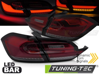 LED TAIL LIGHTS RED SMOKE fits FORD FIESTA MK8 17-21 HATCHBACK
