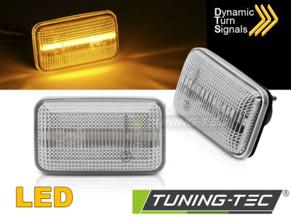 BOČNÍ SMĚROVÁ BÍLÁ LED SVĚTLA SEQ pasuje na 100 200 A6 80