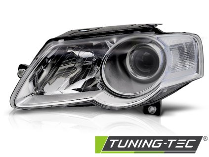 HEADLIGHTS CHROME LEFT SIDE fits VW PASSAT B6 3C 03.05-10