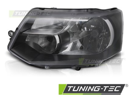 HEADLIGHT BLACK LEFT SIDE TYC fits VW T5 10-15