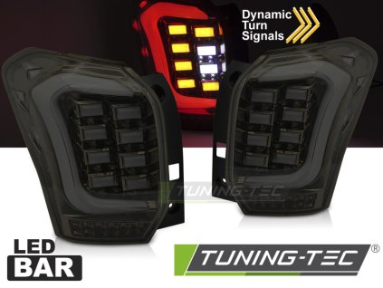 LED ZADNÍ SVĚTLA DEEP SMOKE PRO SUBARU FORESTER IV 13-18