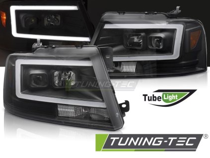 FORD F150 MK 11 04-08 LED TRUBKA ČERNÁ