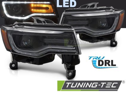 LED SVĚTLOMETY DRL pro JEEP GRAND CHEROKEE 14-21