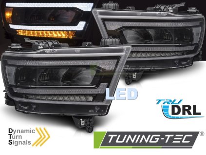LED SVĚTLOMETY DRL SEQ pro DODGE RAM 19-22