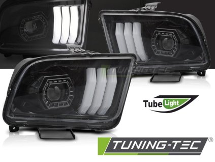 FORD MUSTANG 04-09 TRUBKOVÉ SVĚTLO ČERNÝ