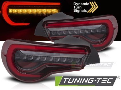 TOYOTA GT86 12-21 LED BAR ČERVENÁ