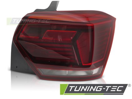 ZADNÍ LED SVĚTLO ČERVENO-BÍLÉ PRAVÉ TYC PRO POLO 2G HB 17-21
