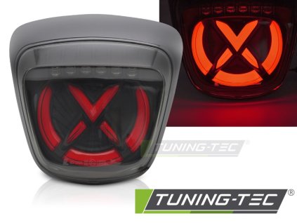 LED TAIL LIGHT SMOKE BLACK RED fits VESPA SPRINT 125 / 150