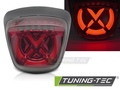 LED TAIL LIGHT RED SMOKE RED fits VESPA SPRINT 125 / 150