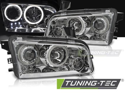 DODGE CHARGER LX 06-10 ANGEL EYES CCFL CHROM
