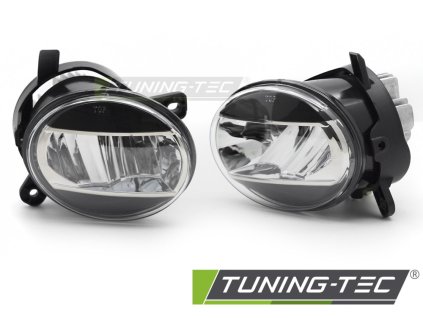 FOG LIGHTS LED BLACK CLEAR fits A4 B8 08-11 / A6 C6 09-11 / Q5 08-16