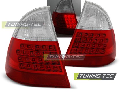 LED ZADNÍ SVĚTLA ČERVENO-BÍLÁ pro BMW E46 TOURING 99-05