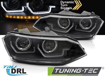 16528 vw polo vi 2g 17 21 seq led drl cerna