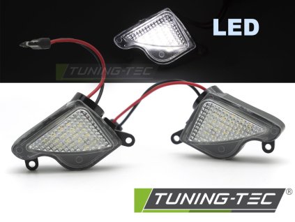 LED OSVĚTLENÍ ZRCÁTEK PRO ŠKODA OCTAVIA II, SUPERB II