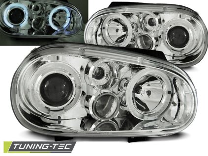 VW GOLF 4 09.97-09.03 ANGEL EYES CHROM