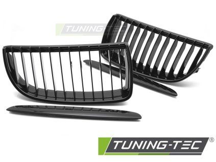 17359 grille glossy black fits bmw e90 e91 05 08
