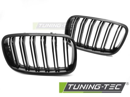 GRILLE SPORT GLOSSY BLACK DOUBLE BAR fits BMW X5 E70 07-13 / X6 E71 08-14
