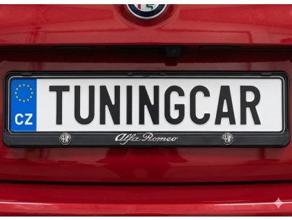 3d alfa romeo na autě