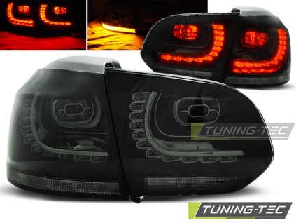 LED ZADNÍ SVĚTLA KOUŘOVÁ pro VW GOLF 6 10.08-12