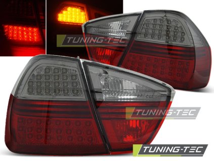 LED TAIL LIGHTS RED SMOKE fits BMW E90 03.05-08.08