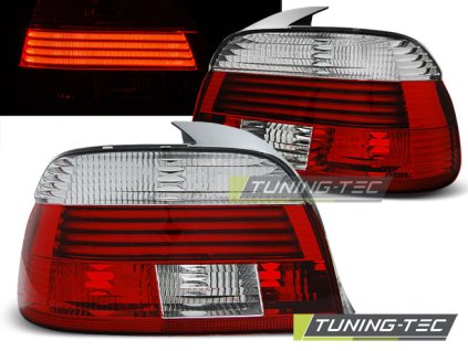 LED ZADNÍ SVĚTLA ČERVENO-BÍLÁ pro BMW E39 09.00-06.03